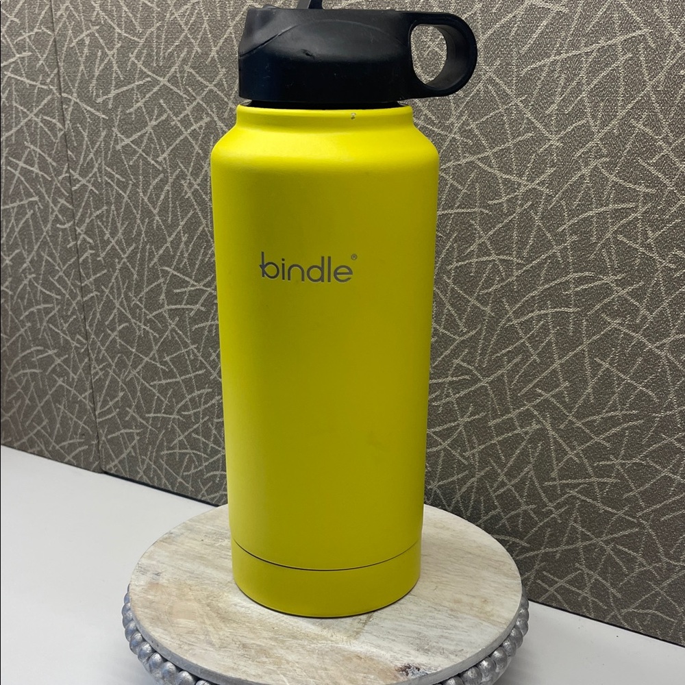 Yellow Insulated Water Bottle
